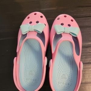Pink Crocs for Girls size 13